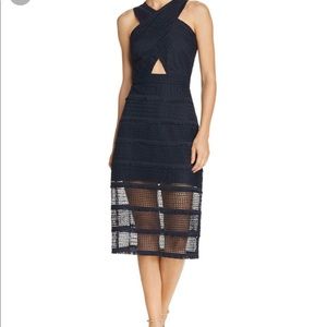 Sam Edelman Criss Cross Lace Dress